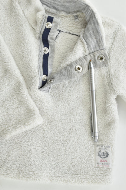 IKKS (France) Size 0 (12 months, 74 cm) Fleece Jumper