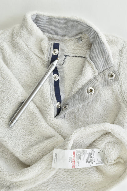 IKKS (France) Size 0 (12 months, 74 cm) Fleece Jumper