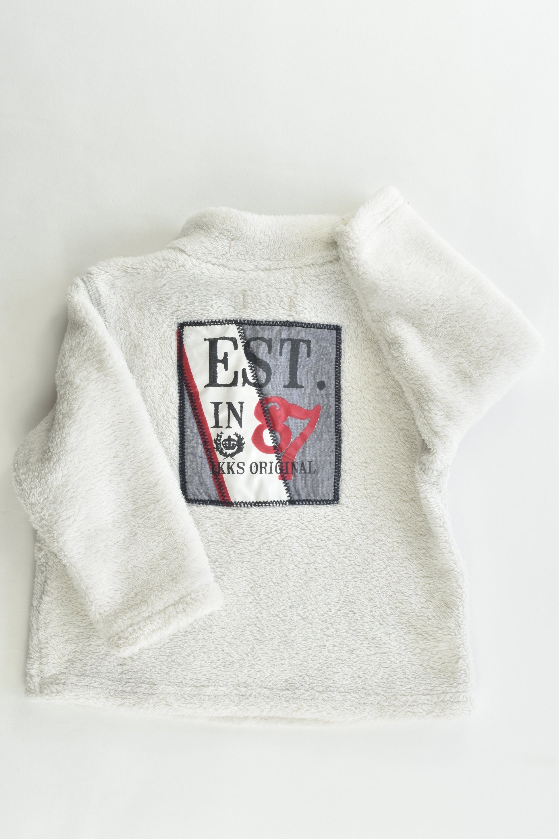 IKKS (France) Size 0 (12 months, 74 cm) Fleece Jumper
