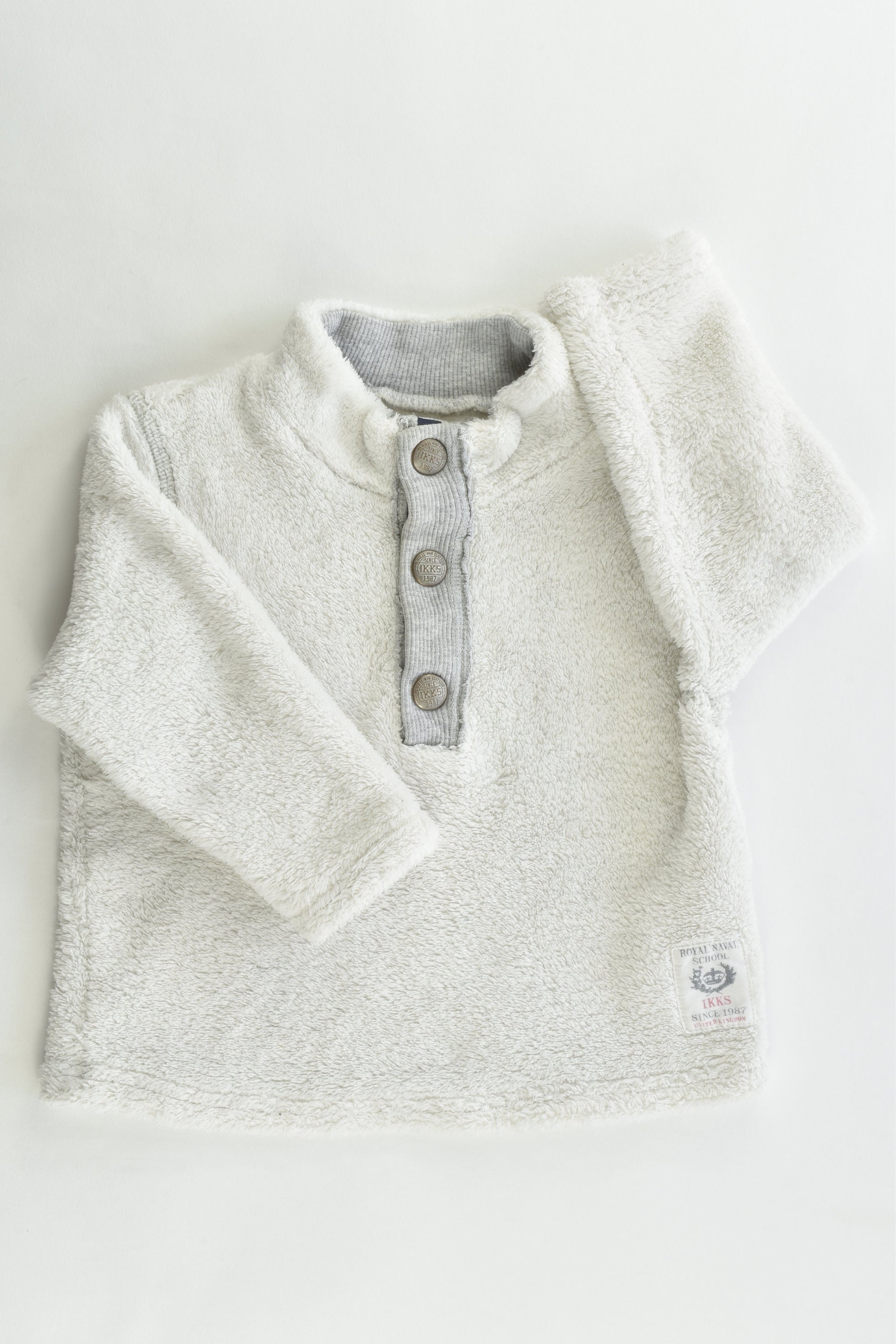 IKKS (France) Size 0 (12 months, 74 cm) Fleece Jumper