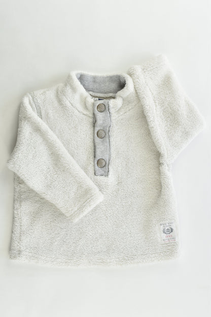 IKKS (France) Size 0 (12 months, 74 cm) Fleece Jumper