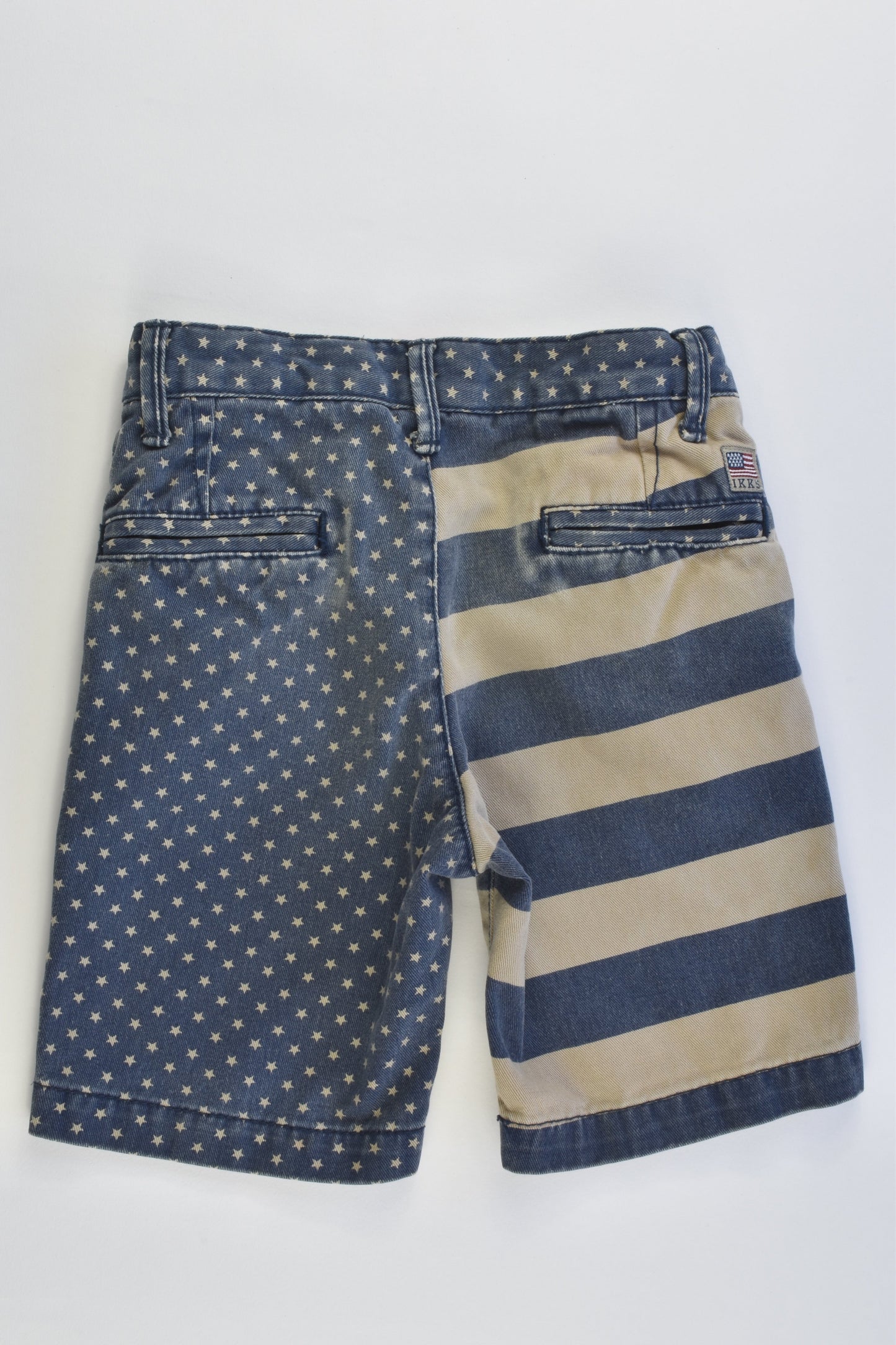 IKKS (France) Size 2 Stars and Stripes Shorts