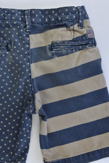 IKKS (France) Size 2 Stars and Stripes Shorts
