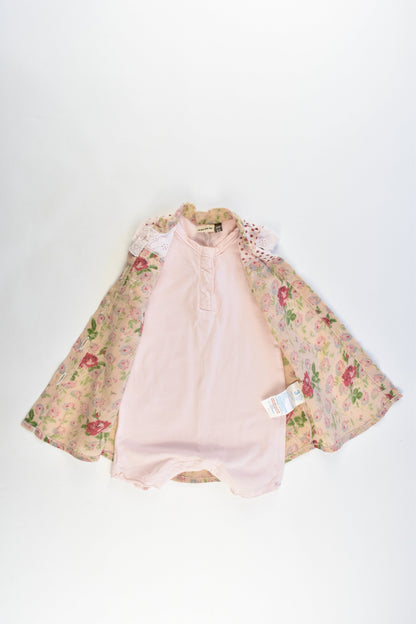 IKKS Size 3 months (60 cm) Floral Romper