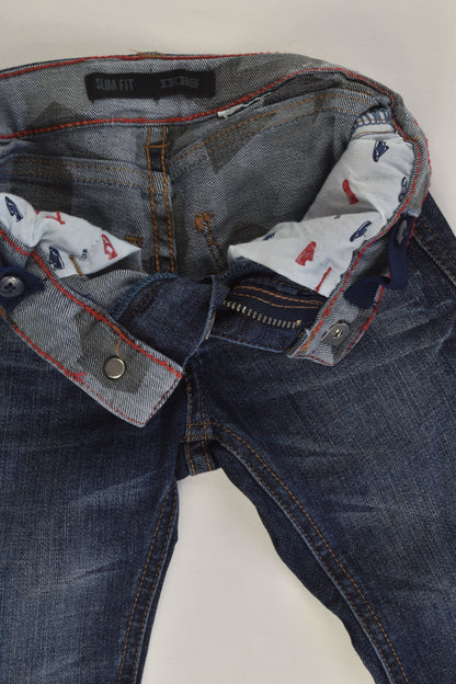 Ikks Size 5 Denim Pants with Tiger Back Pocket