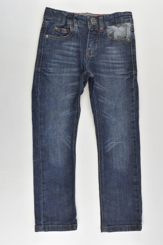 Ikks Size 5 Denim Pants with Tiger Back Pocket