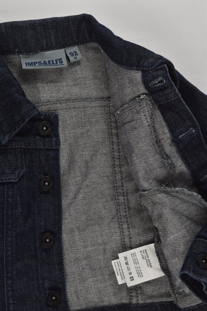 Imps & Elfs Size 2 (92 cm) Stretchy Denim Jacket