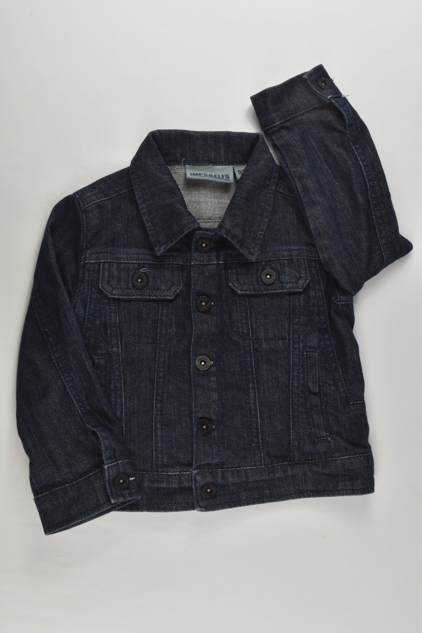 Imps & Elfs Size 2 (92 cm) Stretchy Denim Jacket