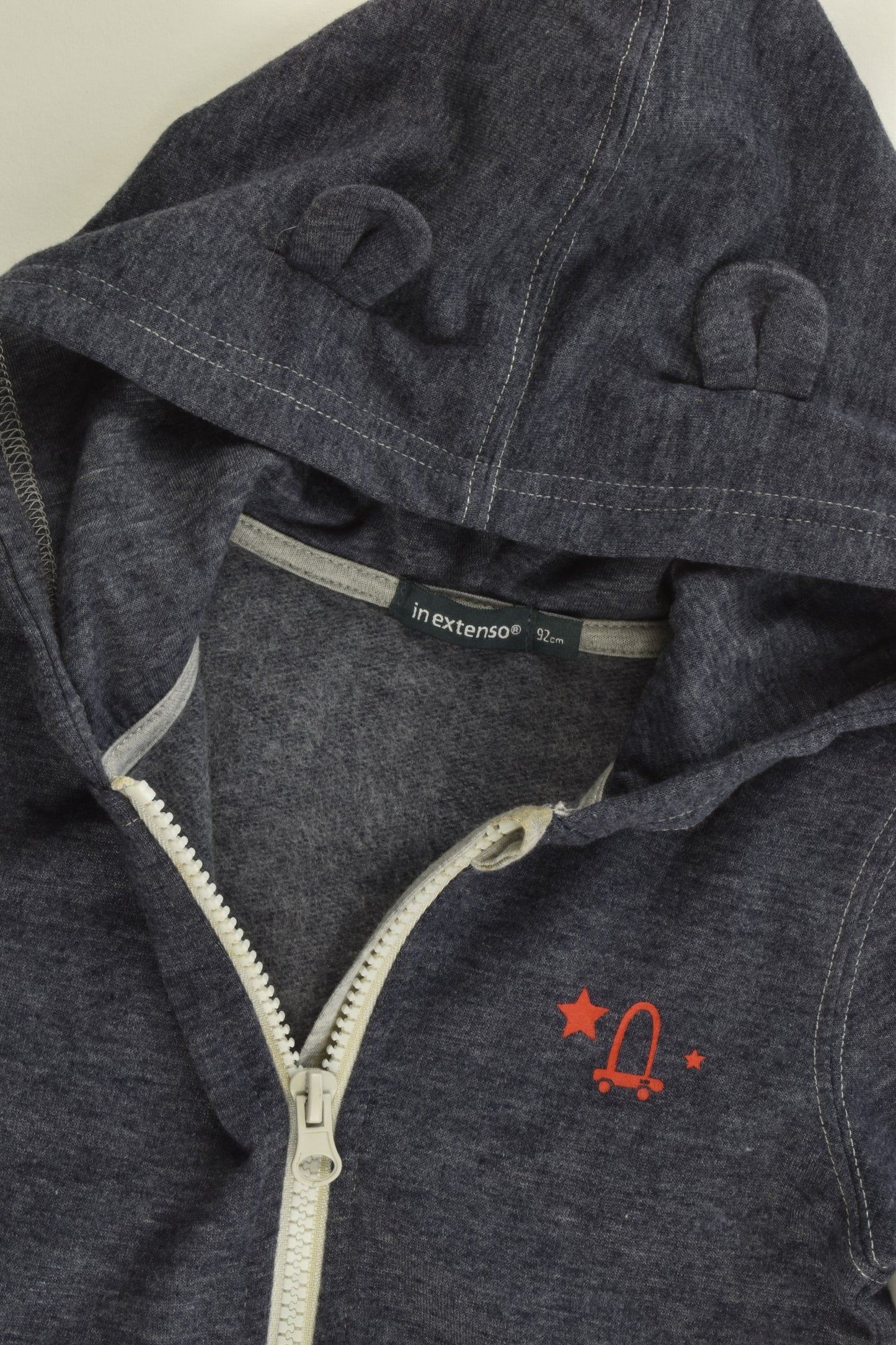In Extenso (France) Size 2 (92 cm) Hooded Jumper