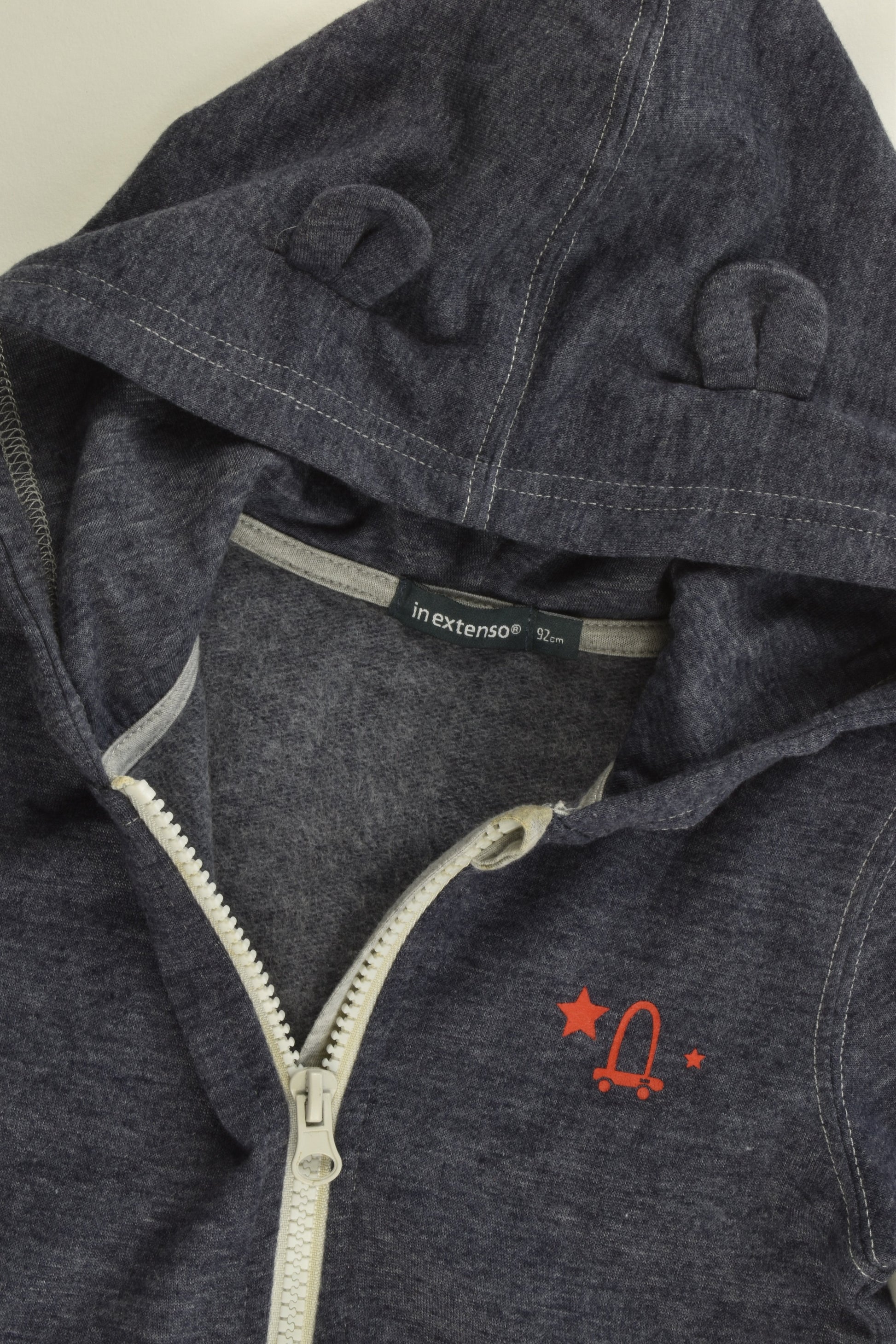 In Extenso (France) Size 2 (92 cm) Hooded Jumper