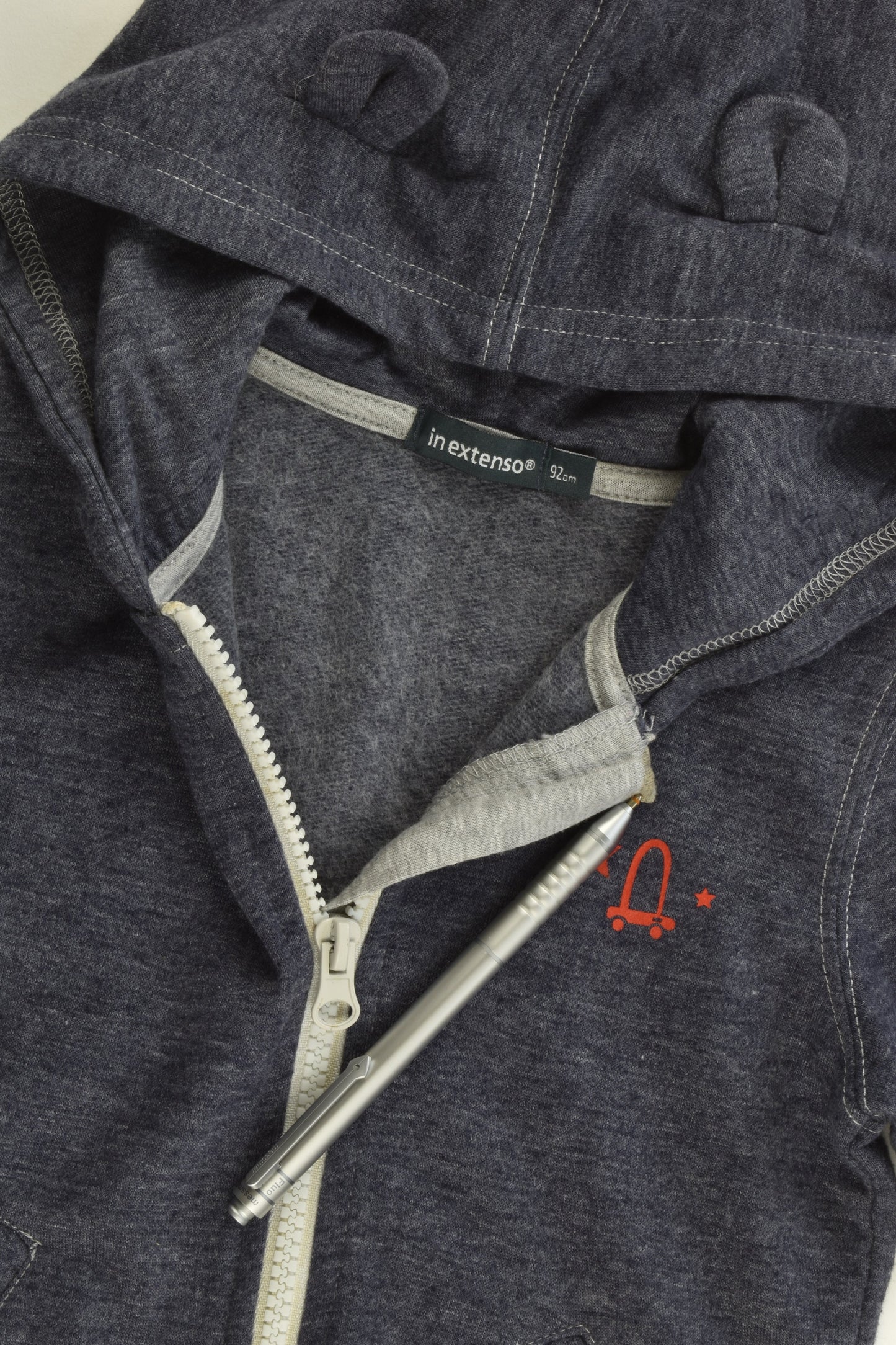 In Extenso (France) Size 2 (92 cm) Hooded Jumper