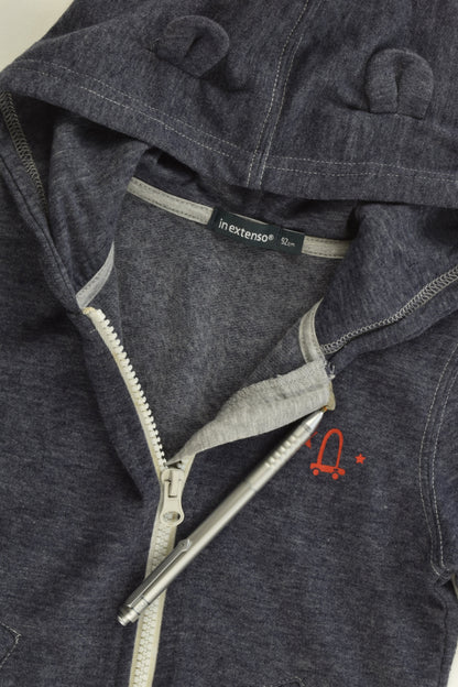 In Extenso (France) Size 2 (92 cm) Hooded Jumper