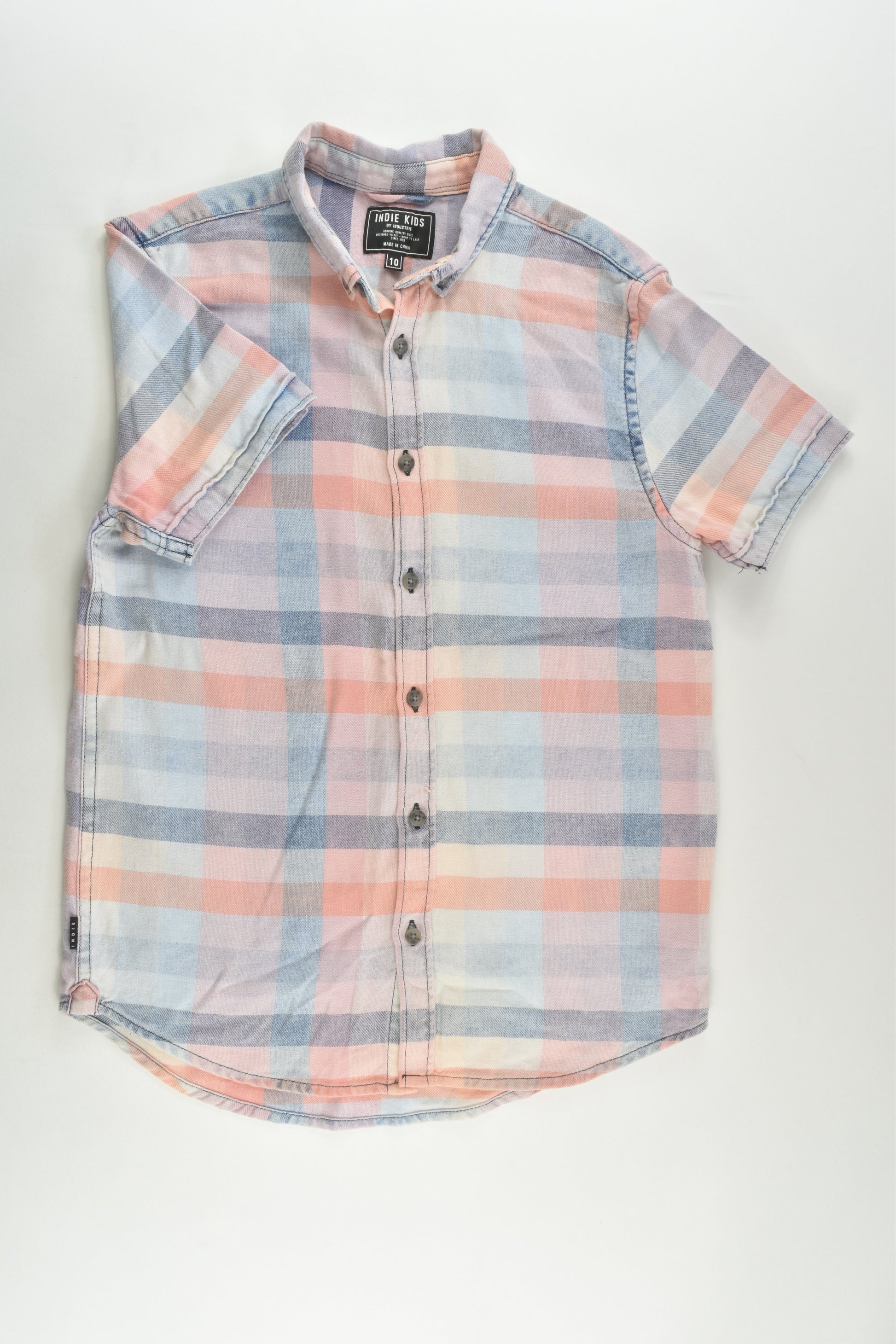 Indie Kids by Industrie Size 10 Checked Shirt