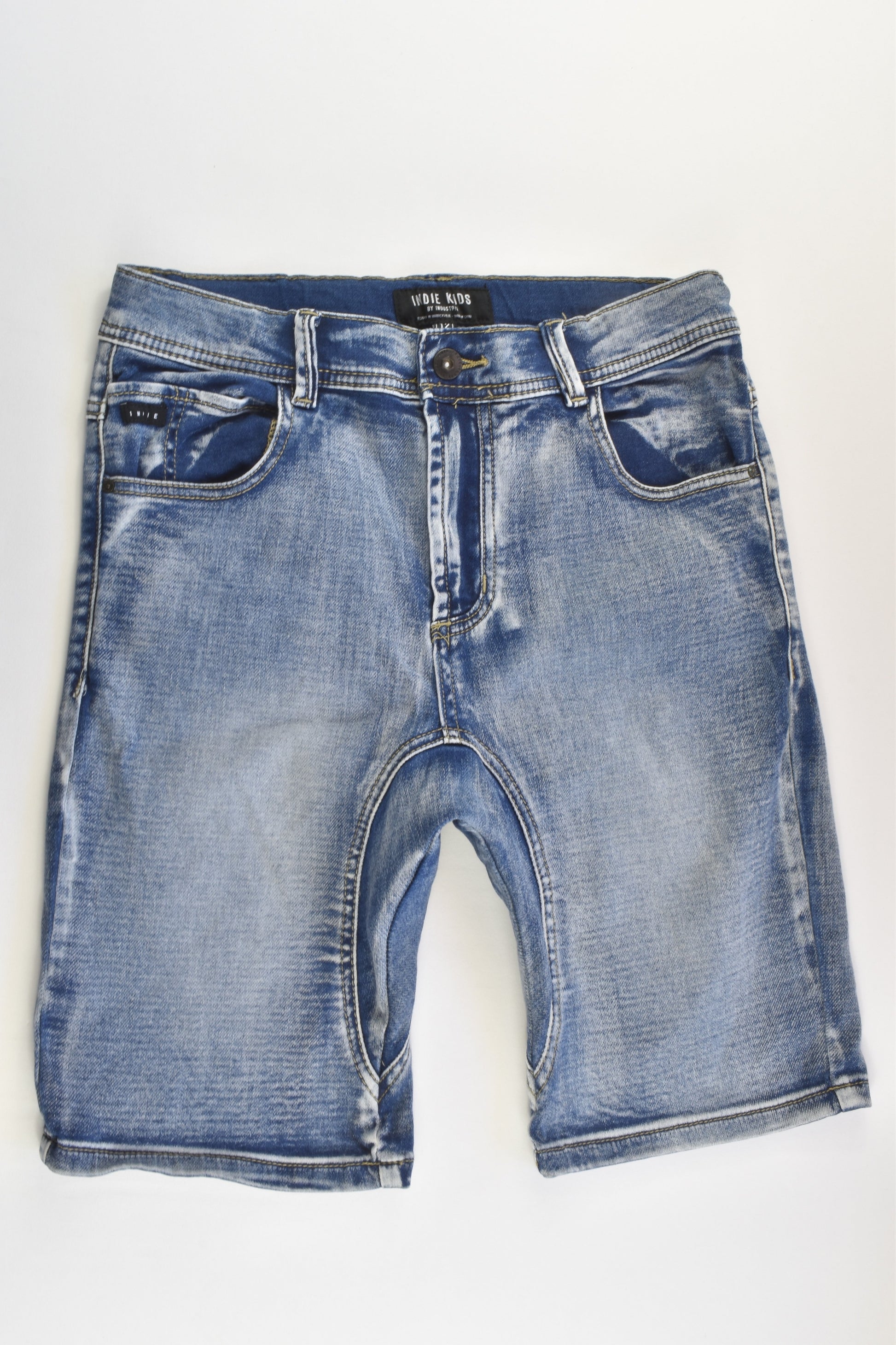 Indie Kids By Industrie Size 12 Stretchy Baggy Denim Shorts