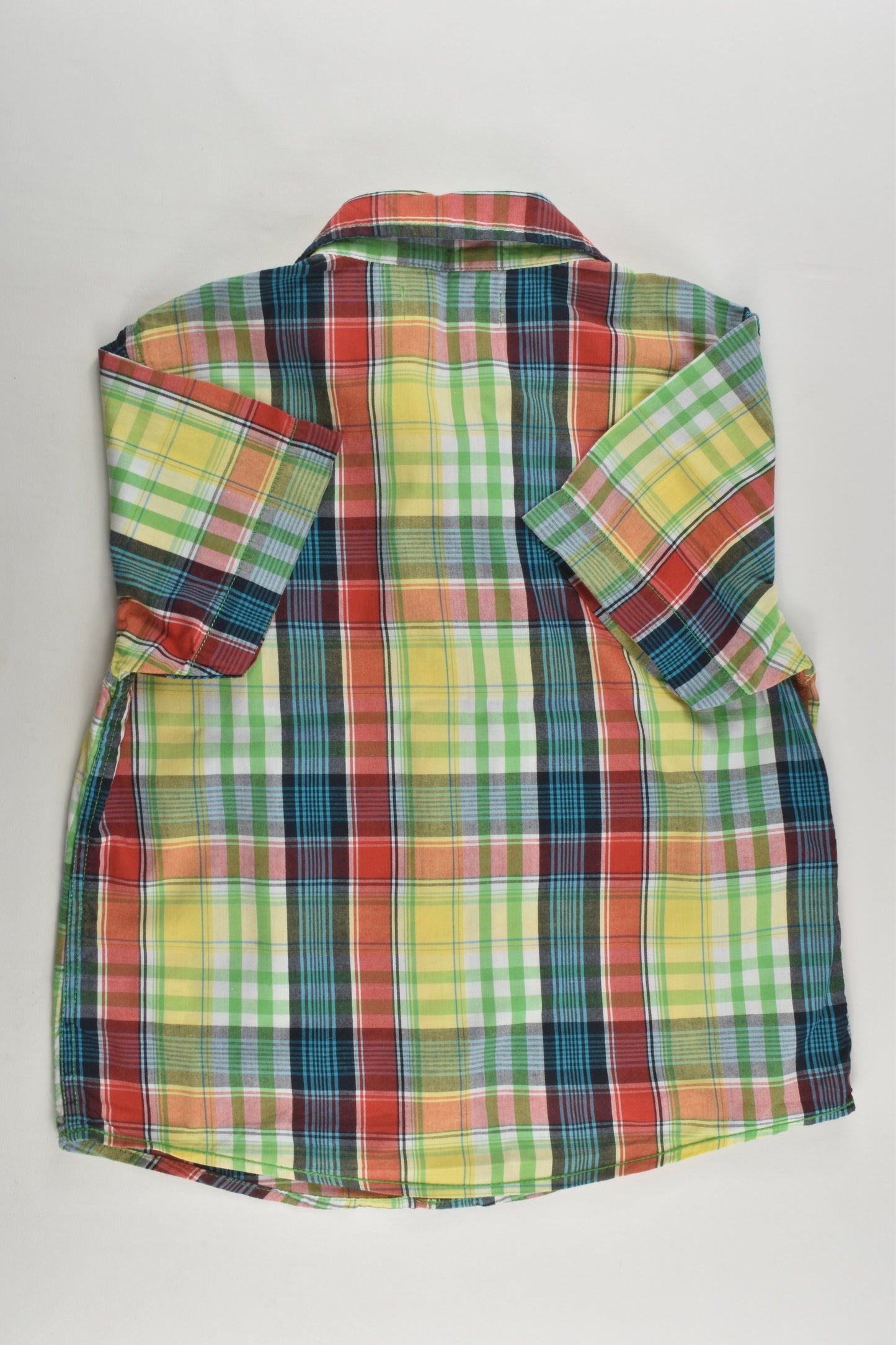 Indigo by Marks & Spencer Size 6 (116 cm) Colourful Checked Shirt