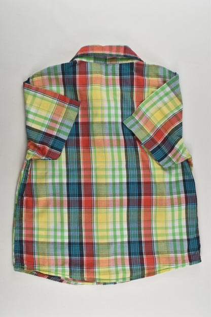 Indigo by Marks & Spencer Size 6 (116 cm) Colourful Checked Shirt