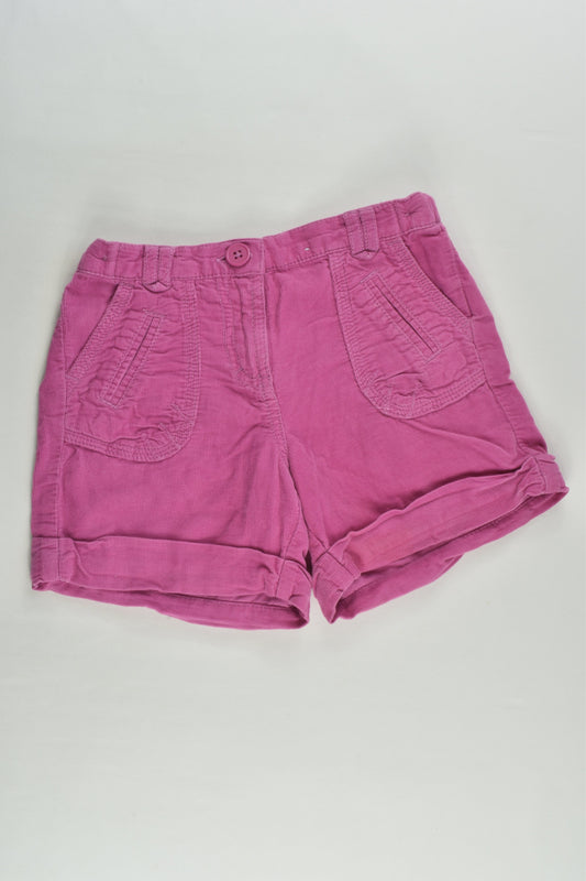 Indigo Collection by Marks & Spencer Size 5-6 Lightweight Cord Shorts