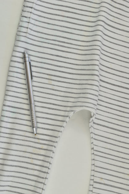 Indigo & Lellow (AU) Size approx 2 Organic Striped Overalls