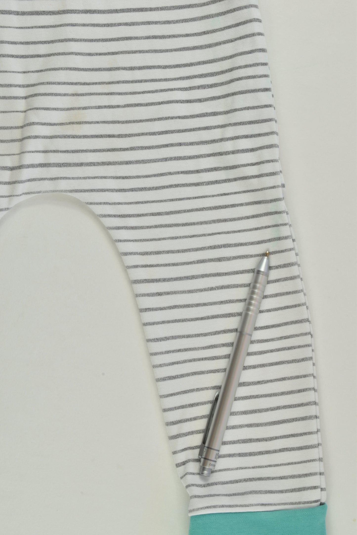 Indigo & Lellow (AU) Size approx 2 Organic Striped Overalls