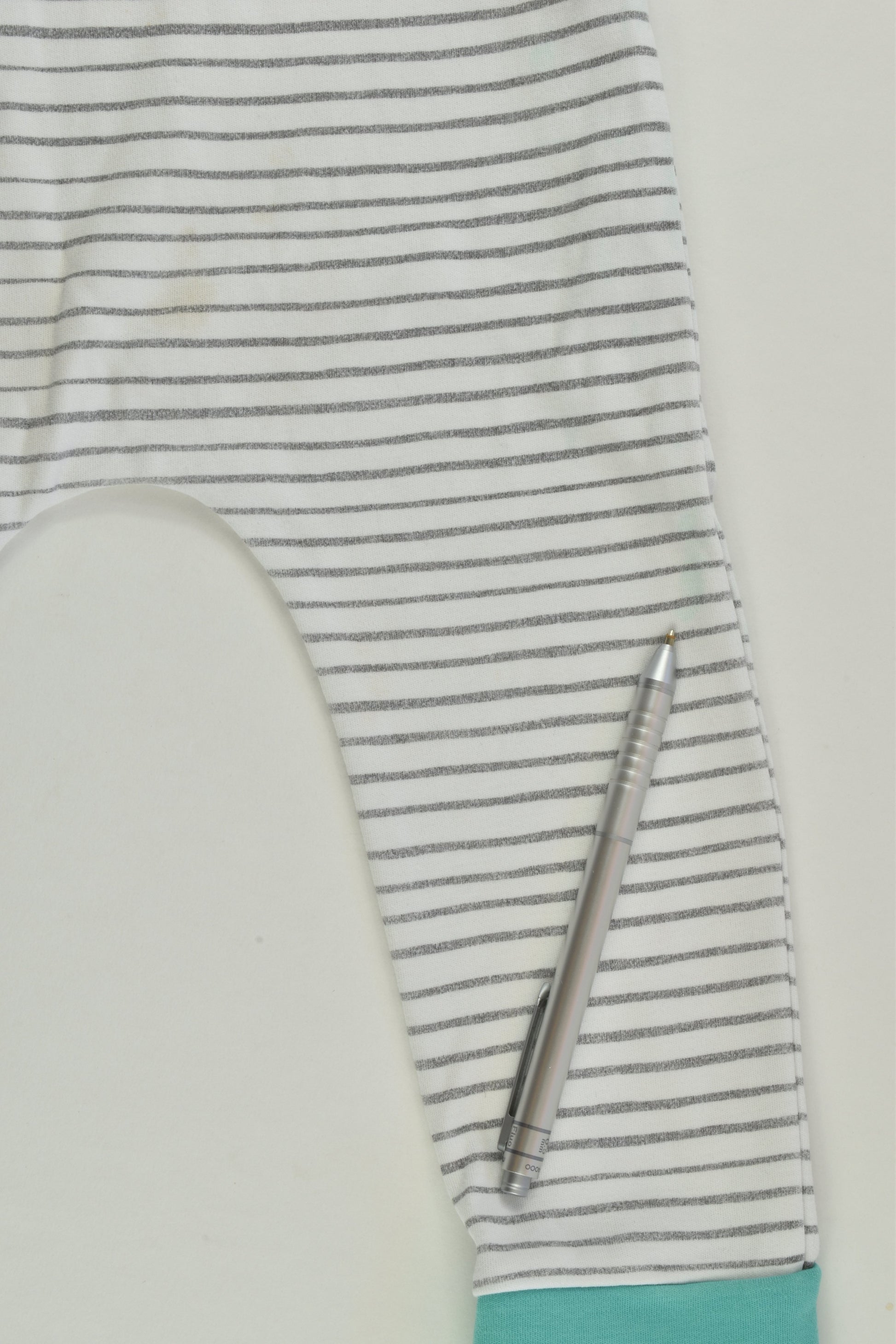 Indigo & Lellow (AU) Size approx 2 Organic Striped Overalls