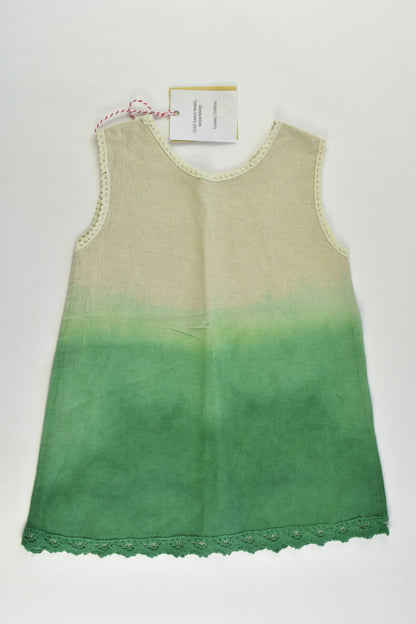 Isby And Bon Bon Size 1 Linen/Cotton Dress