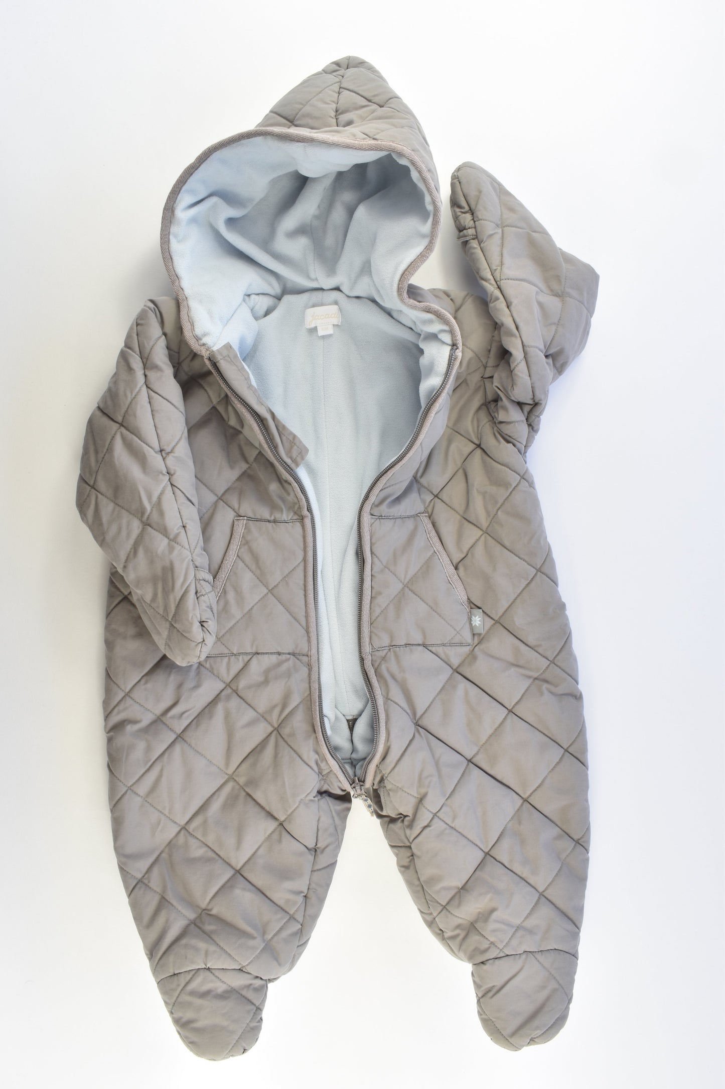 Jacadi (France) Size 00 (67 cm, 6 months) Warm Outdoors Overalls/Pramsuit