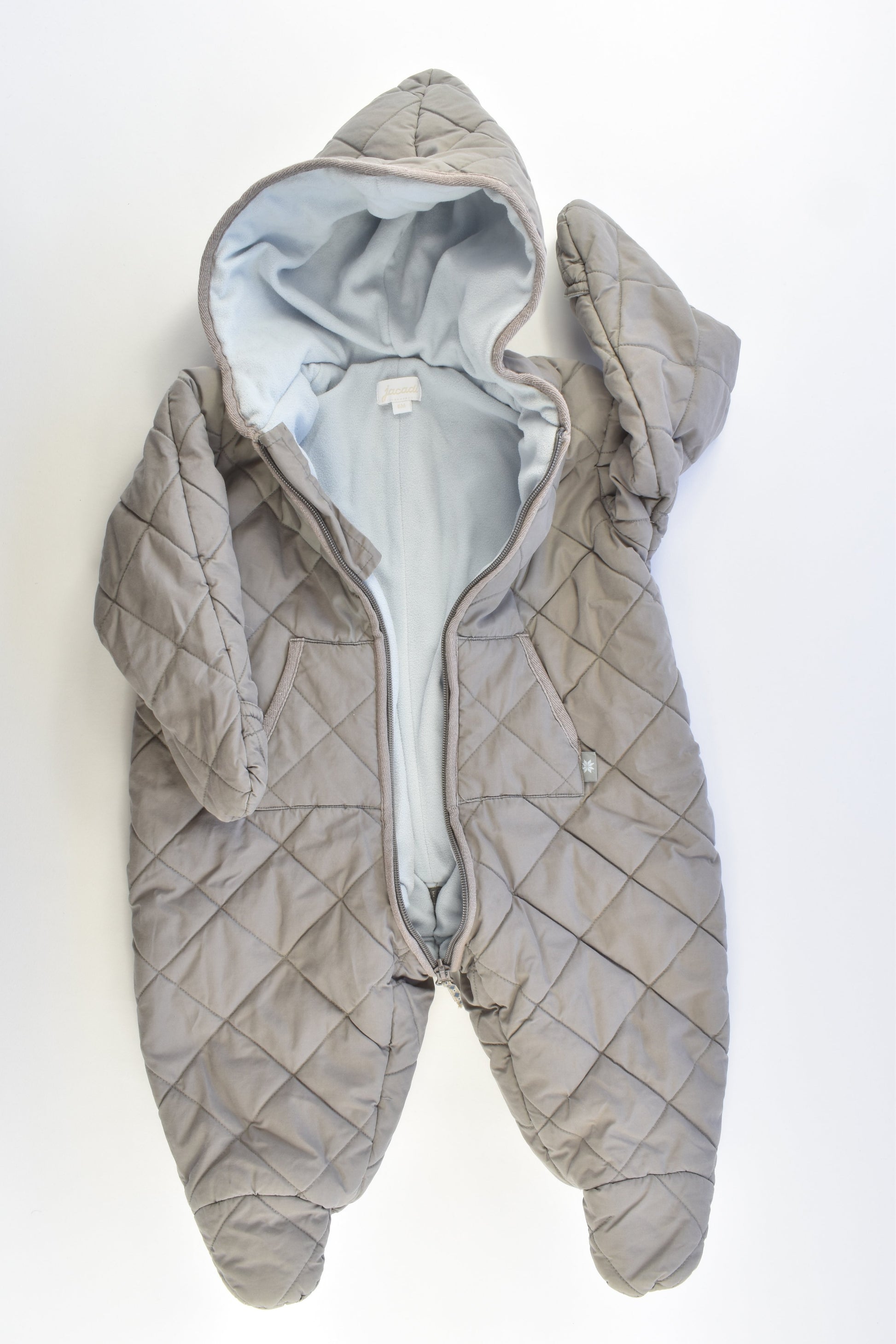 Jacadi (France) Size 00 (67 cm, 6 months) Warm Outdoors Overalls/Pramsuit