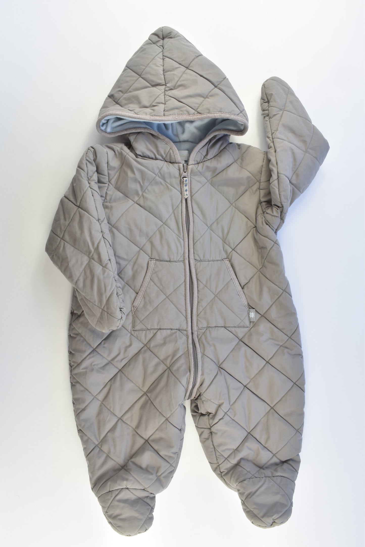 Jacadi (France) Size 00 (67 cm, 6 months) Warm Outdoors Overalls/Pramsuit
