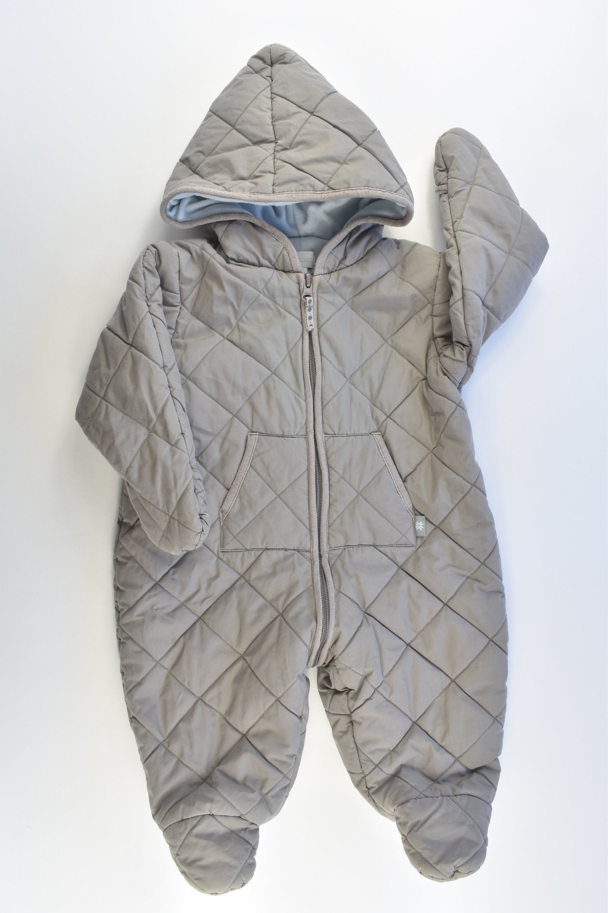 Jacadi (France) Size 00 (67 cm, 6 months) Warm Outdoors Overalls/Pramsuit