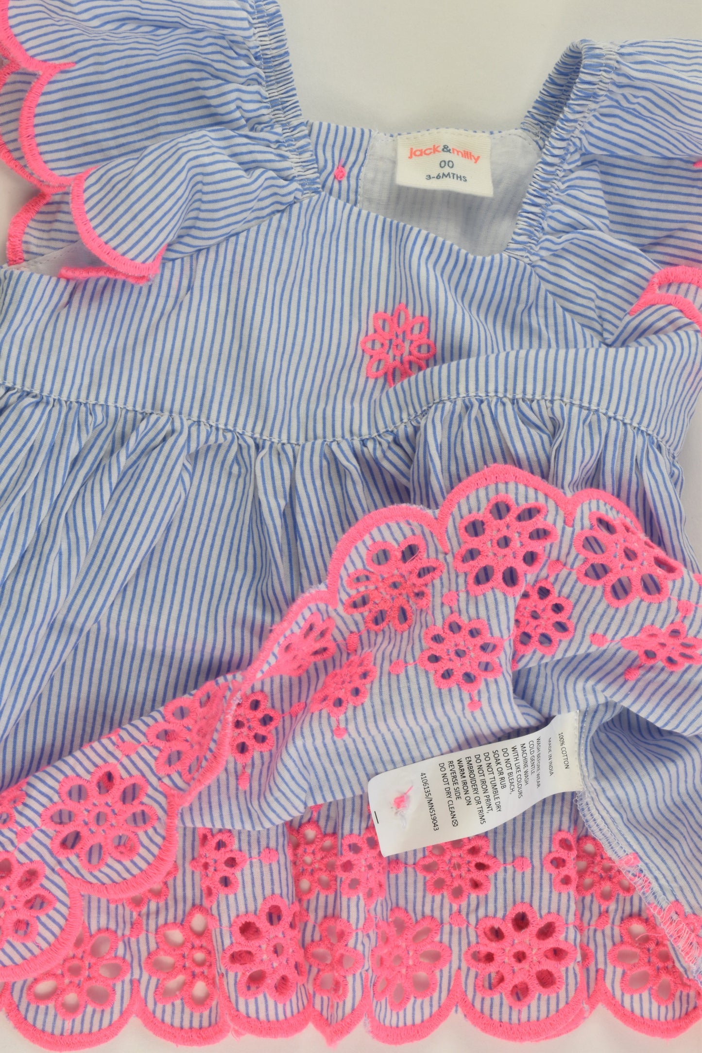 Jack & Milly Size 00 (3-6 months) Dress