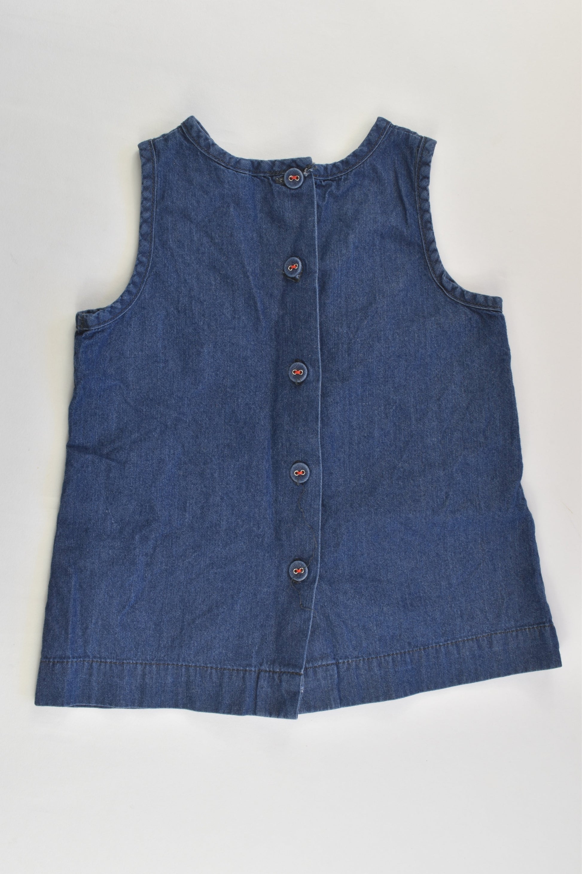 Jack & Milly Size 00 Lightweight Owl Denim Dress