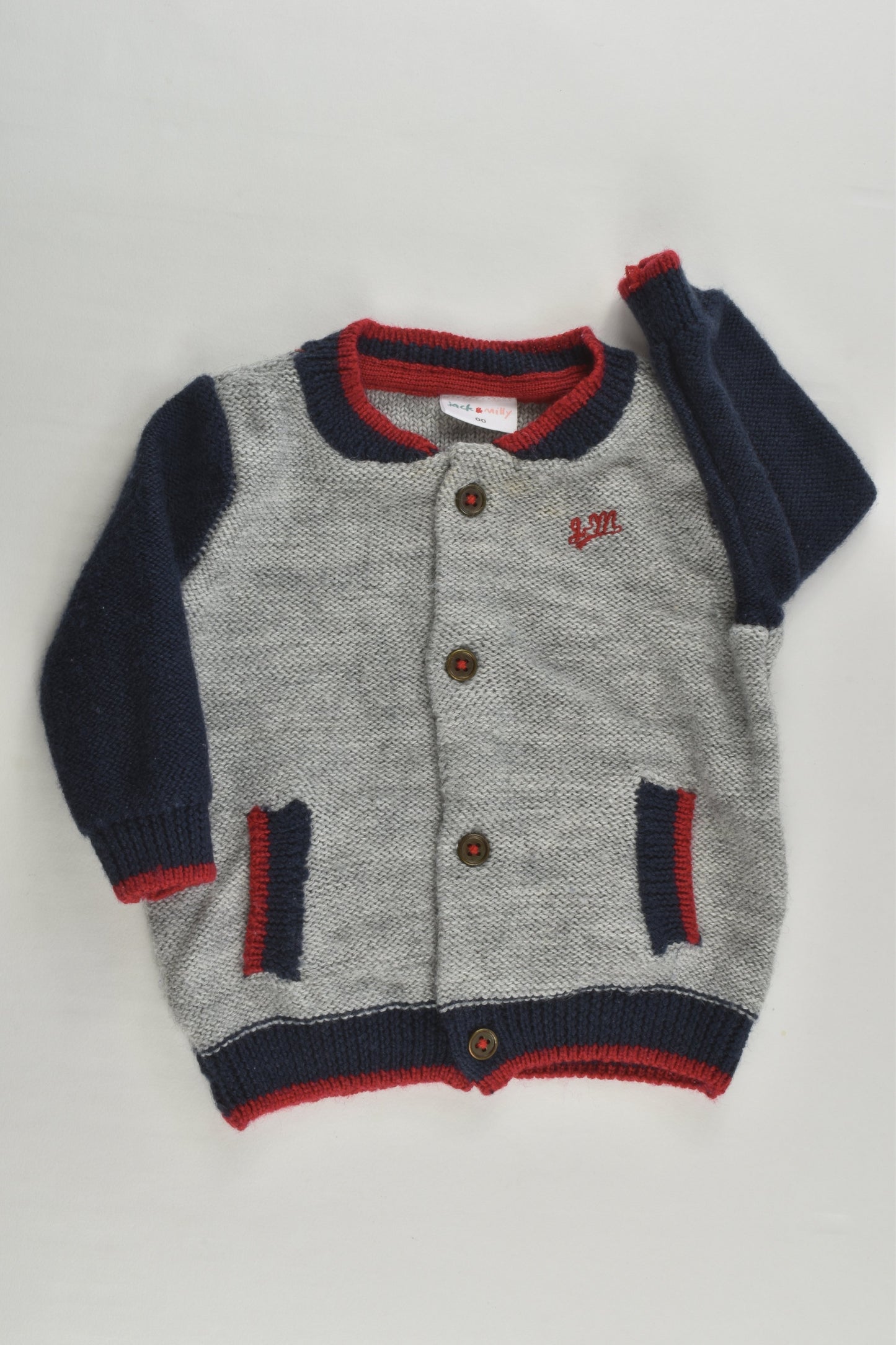 Jack & Milly Size 00 Warm Knitted Jumper