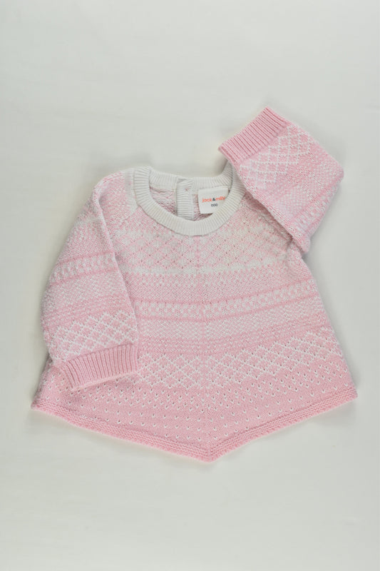 Jack & Milly Size 000 Knitted Jumper