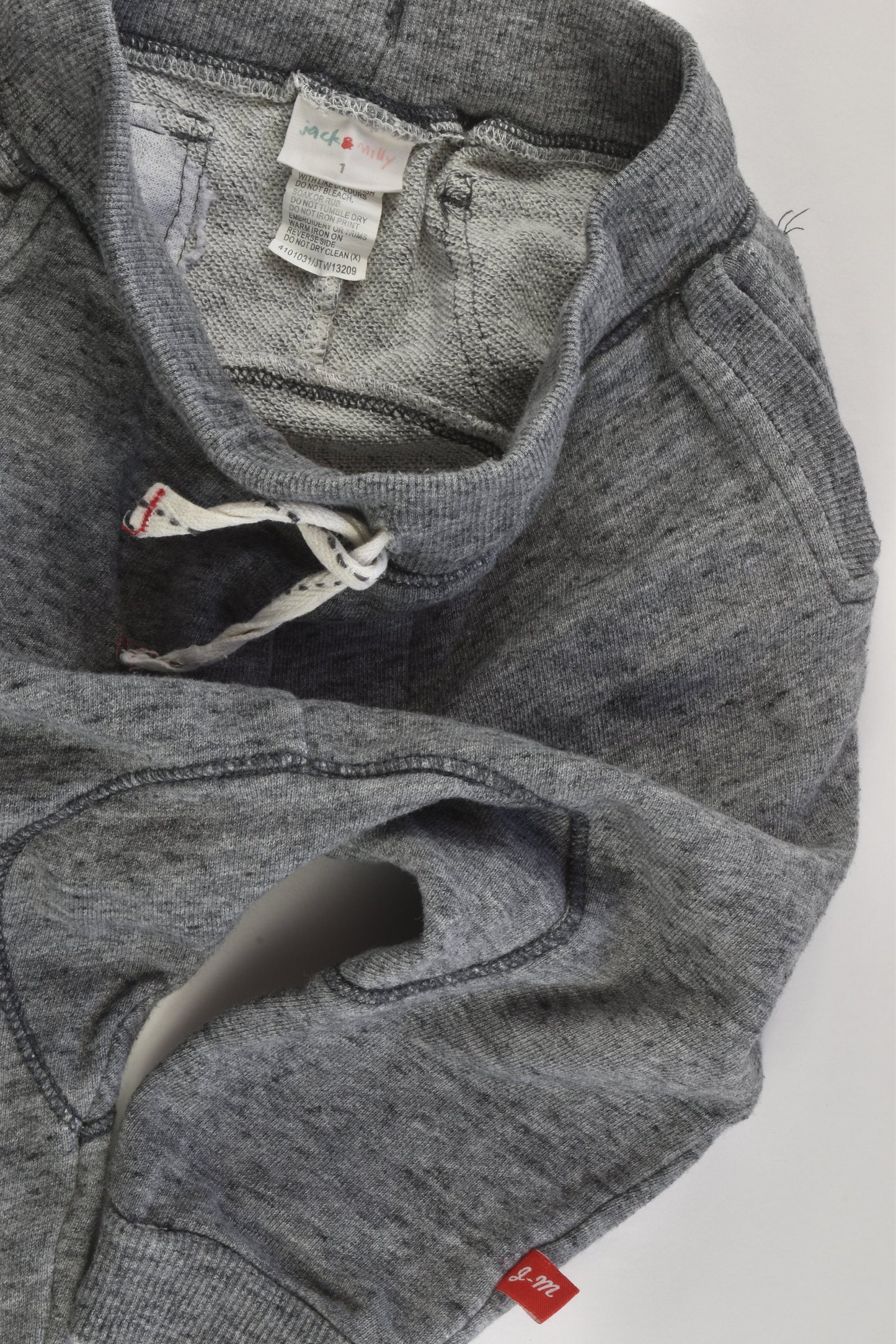 Jack & Milly Size 1 Baggy Track Pants