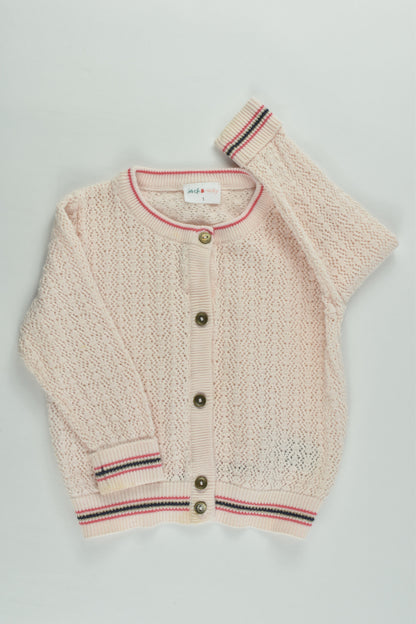 Jack & Milly Size 1 Knitted Cardigan