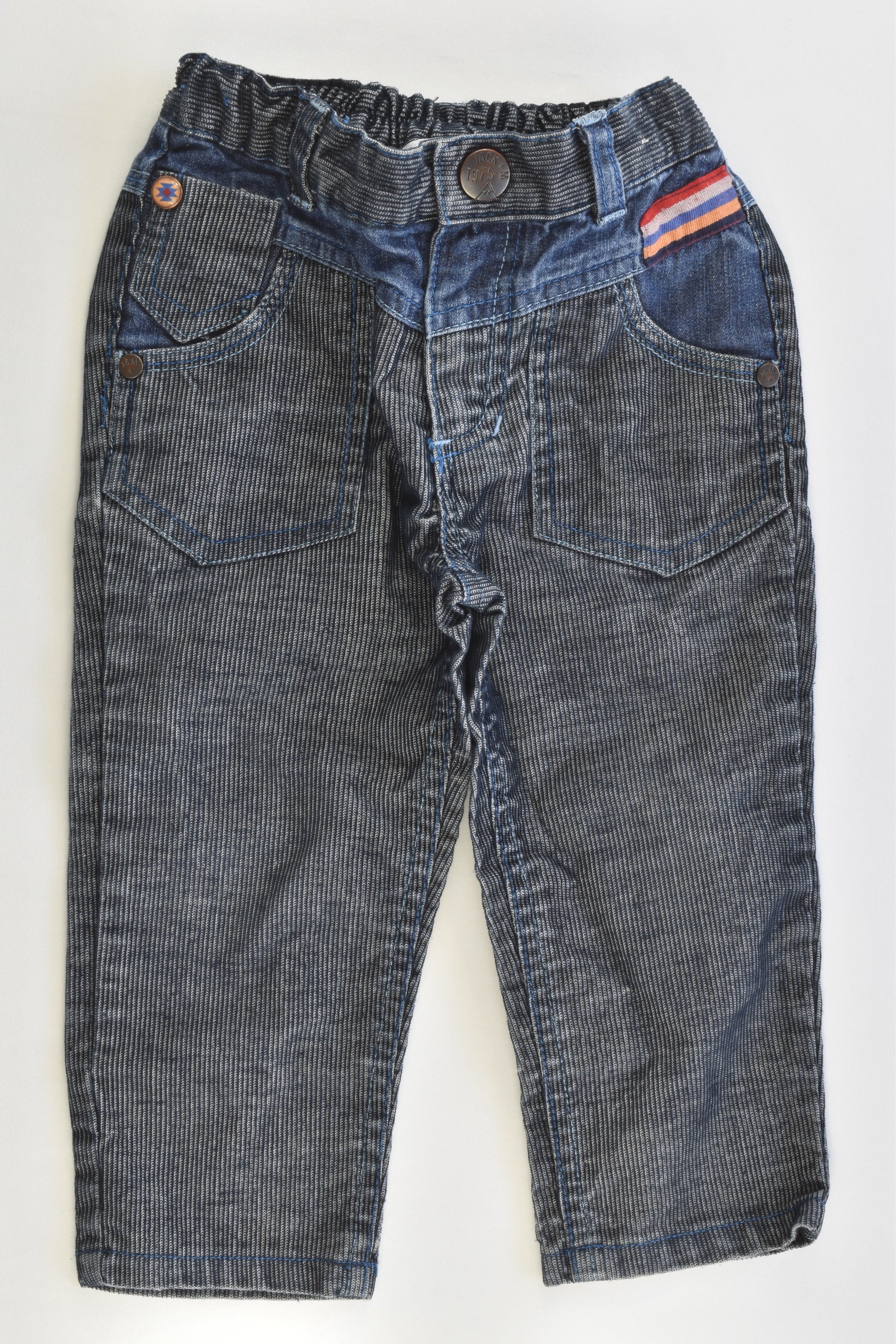 Jack & Milly Size 1 Lightweight Cord Pants