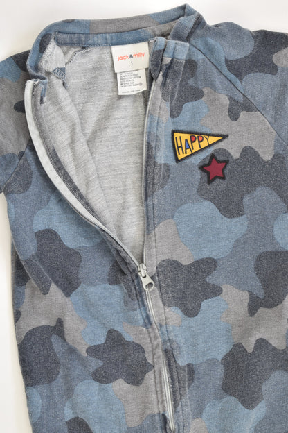 Jack & Milly Size 1 Onesie