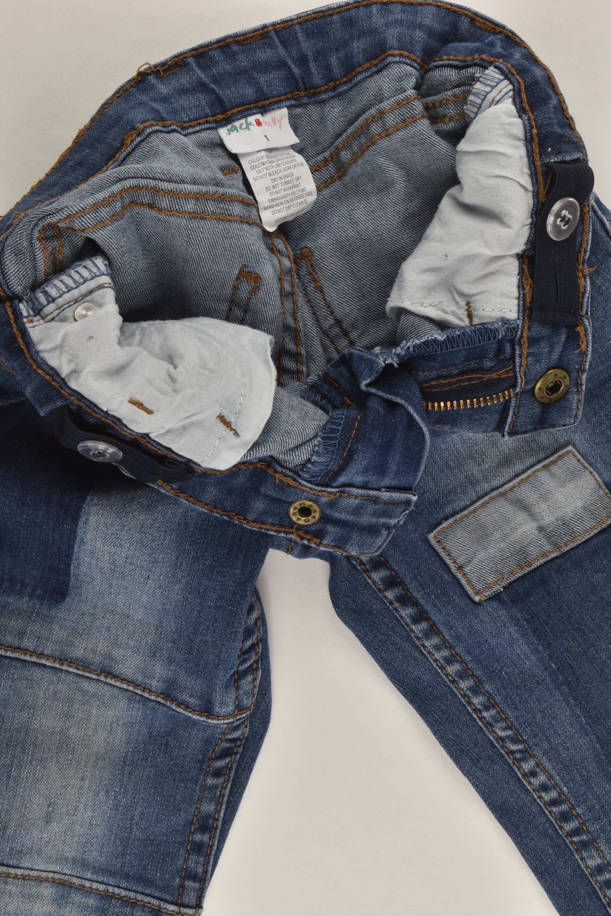 Jack & Milly Size 1 Stretchy Denim Pants