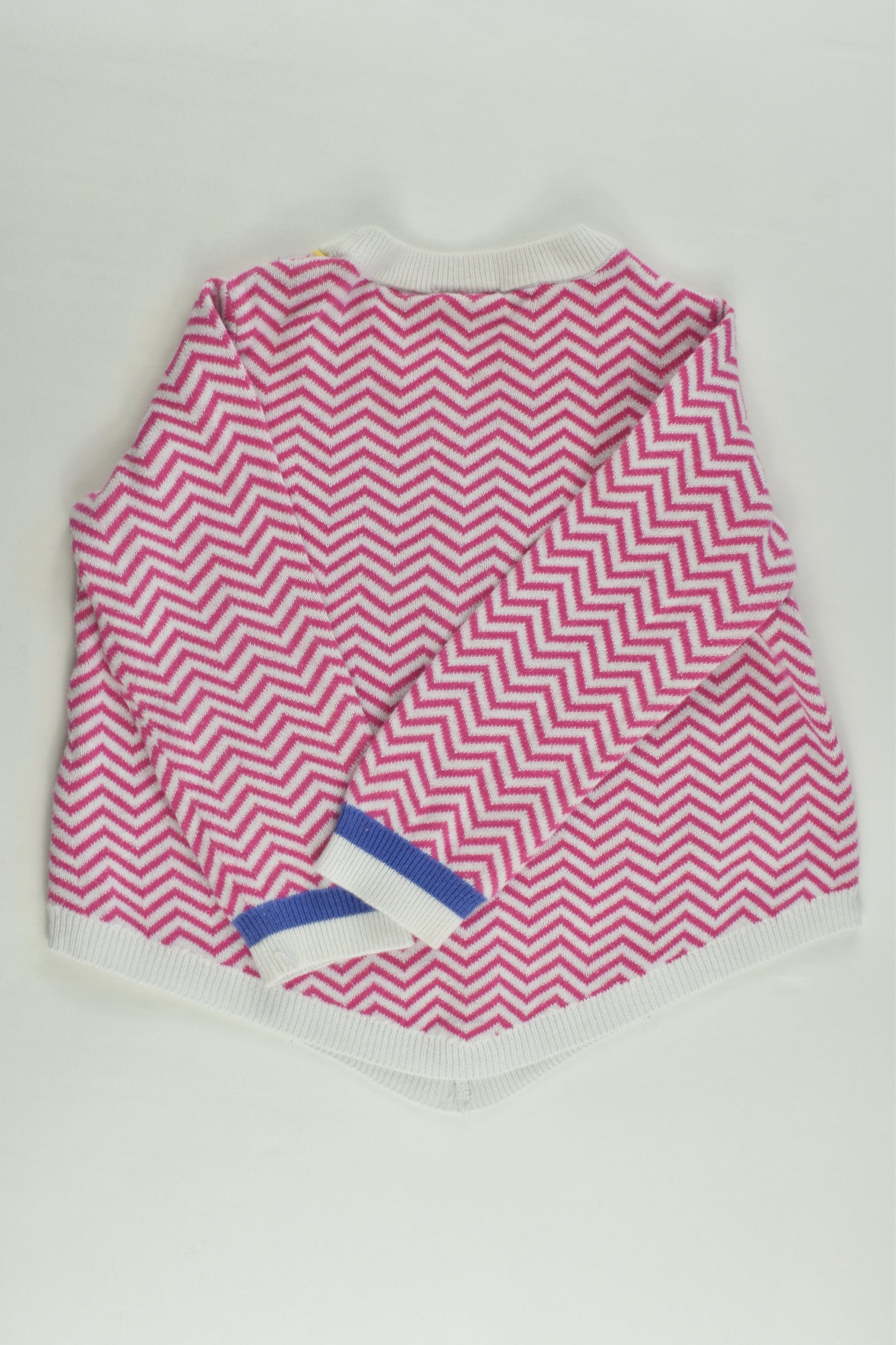 Jack & Milly Size 1 Zig Zag Knitted Jumper
