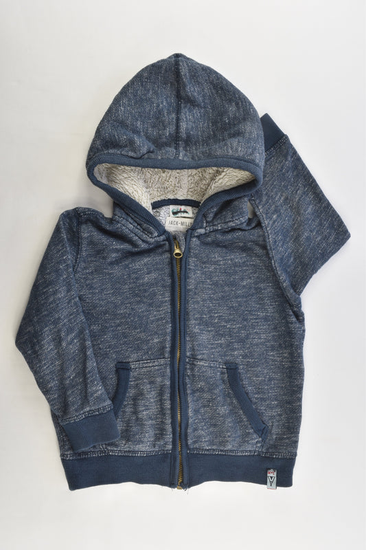 Jack & Milly Size 3 Hooded Jumper