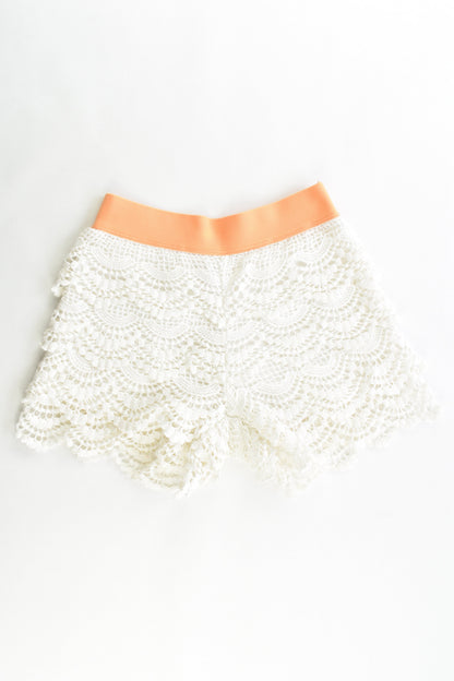 Jack & Milly Size 4 Lined Lace Shorts