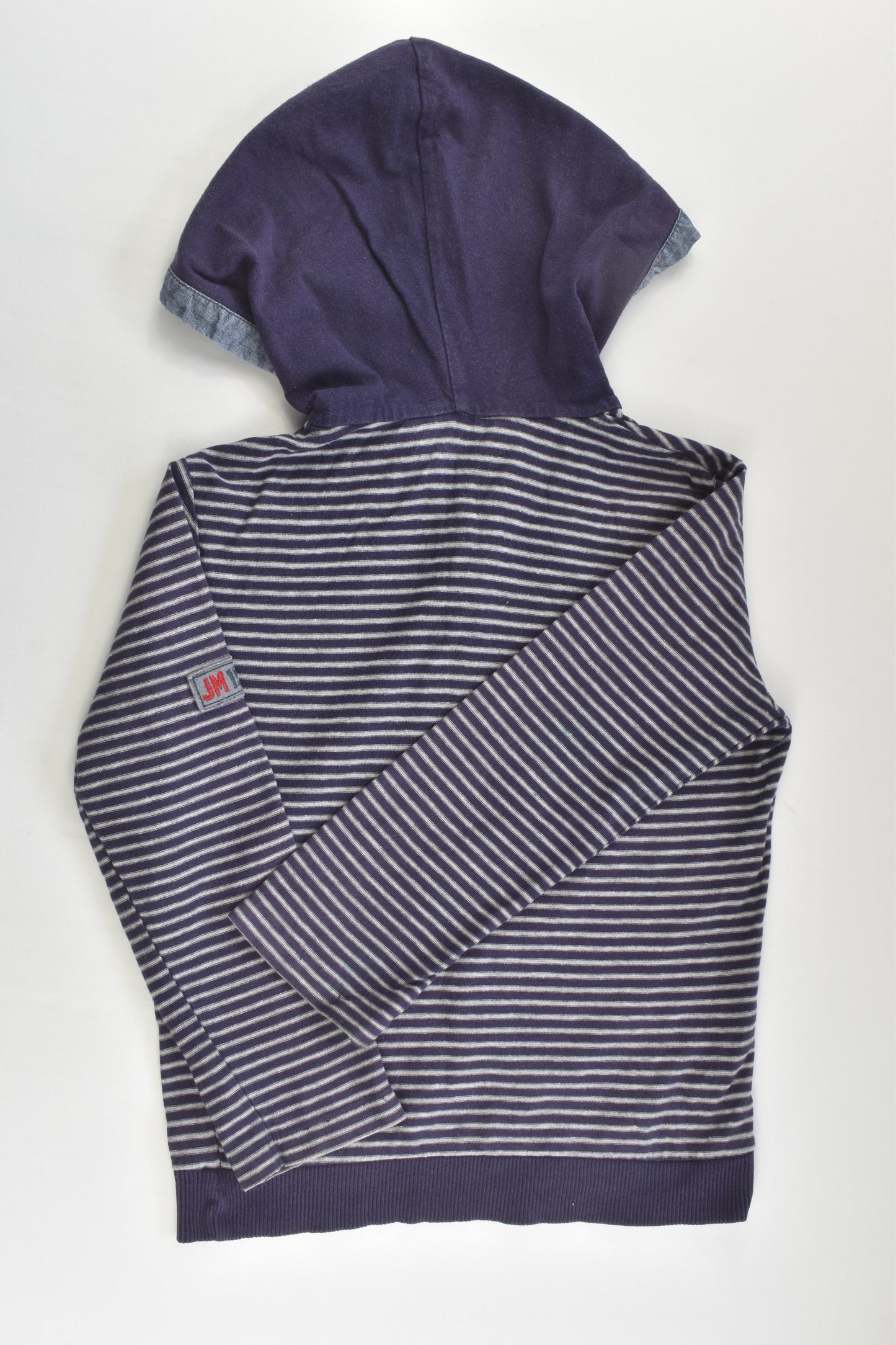 Jack & Milly Size 4 Striped Hooded Top