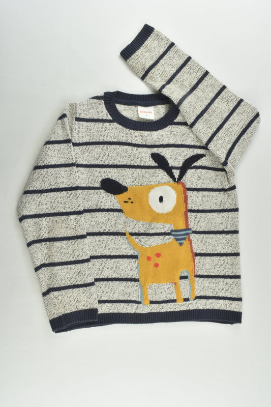 Jack & Milly Size 5 Dog Knitted Jumper