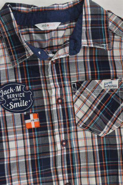 Jack & Milly Size 7 Checked Shirt