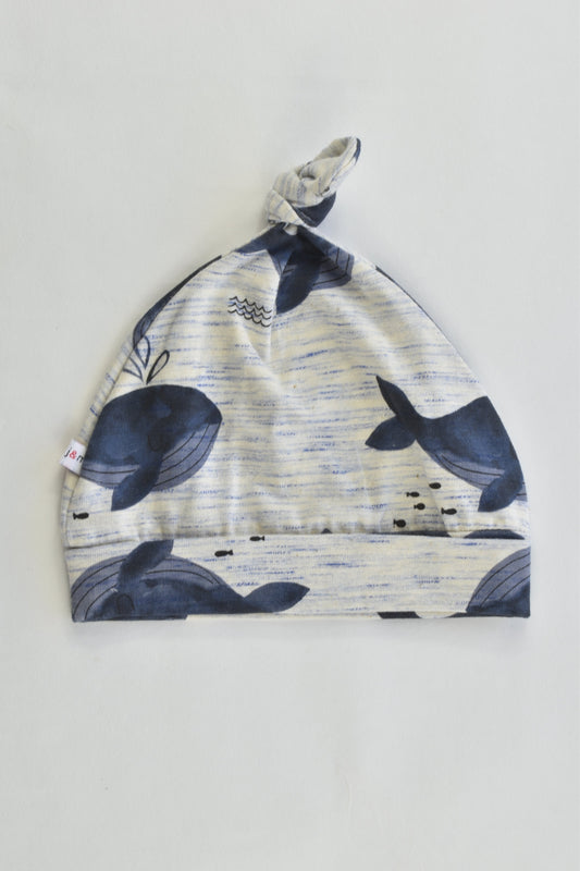 Jack & Milly Size approx 0-6 months Whale Beanie