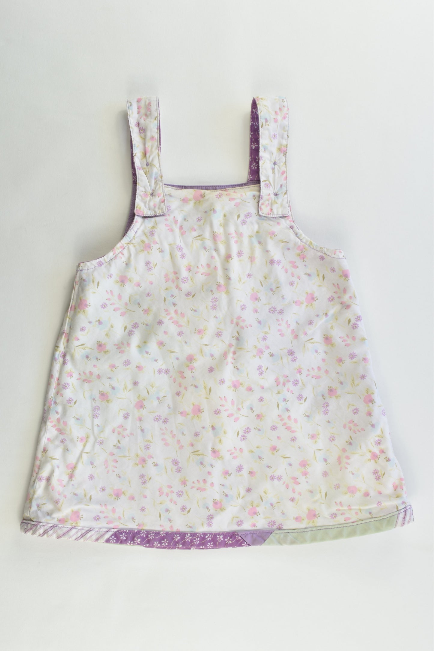 Janie and Jack Size 6-12 months (0) Lined Patchwork Dress