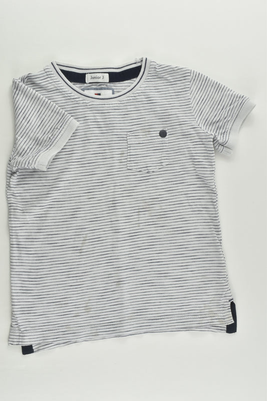 Jasper Conran (Debenhams) Size 2-3 (98 cm) Striped T-shirt