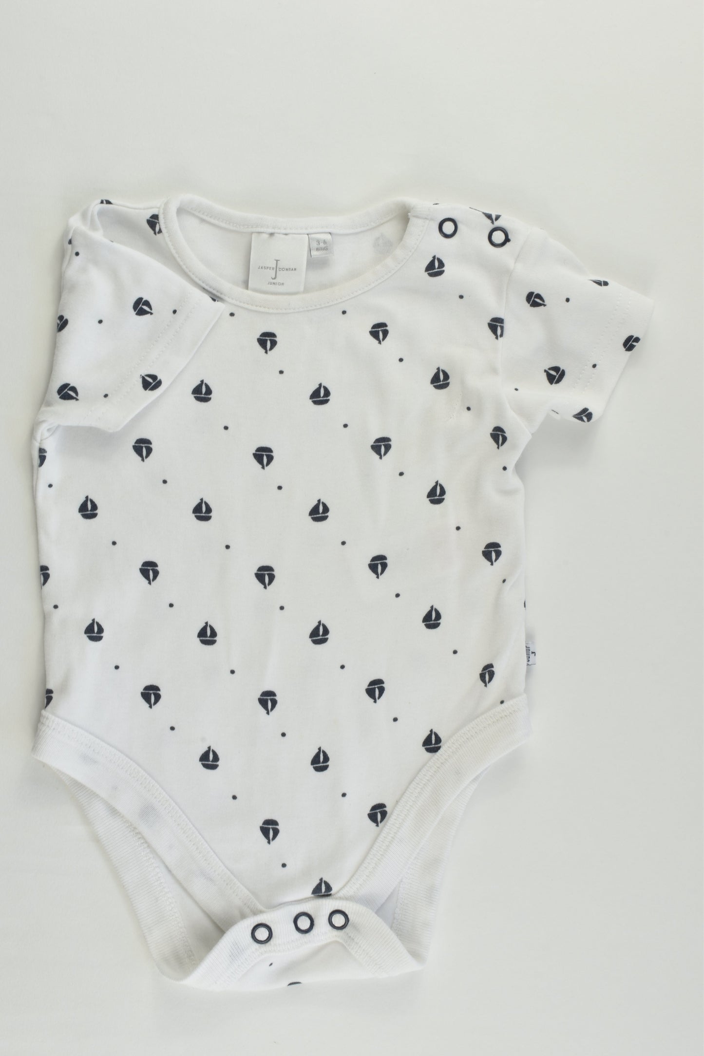 Jasper Conran Junior Size 00 (3-6 months) Nautical Bodysuit