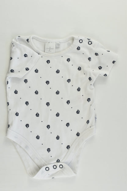 Jasper Conran Junior Size 00 (3-6 months) Nautical Bodysuit