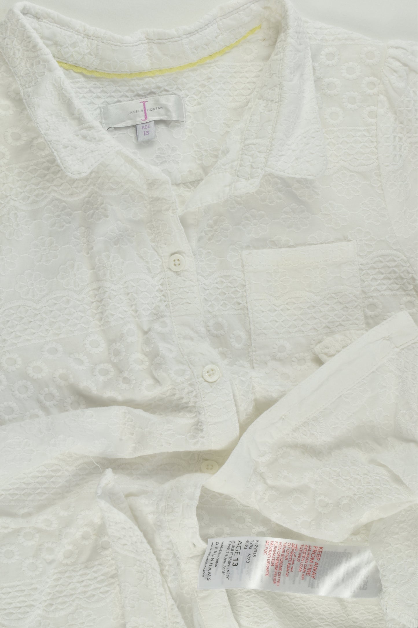 Jasper Conran Size 13 Lace Shirt